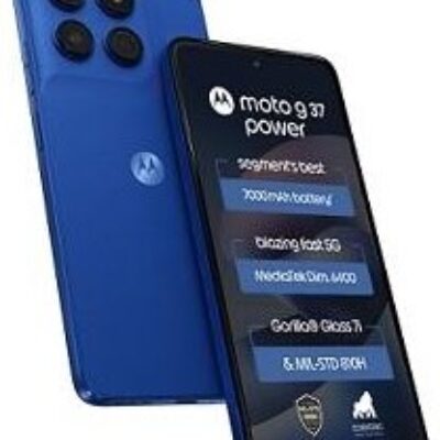 Moto G37 Power (8GB RAM, 128GB, Satin Blue)